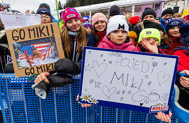 OBRAZEM: Famózní lyžařky a velký mejdan. Špindl žije světovým pohárem