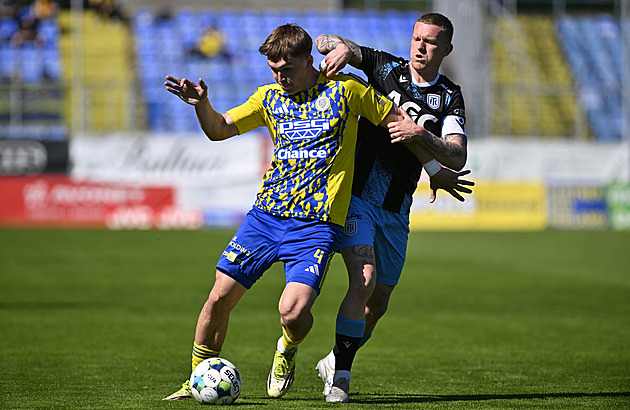 ONLINE: Zlín - Teplice 2:2, Náprstek ránou o tyčku srovnává duel
