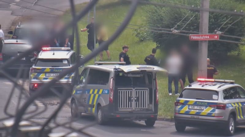 Srážku těhotné ženy na přechodu v Ústí zachytily záběry. Dostal ode mě bomby, líčí partner
