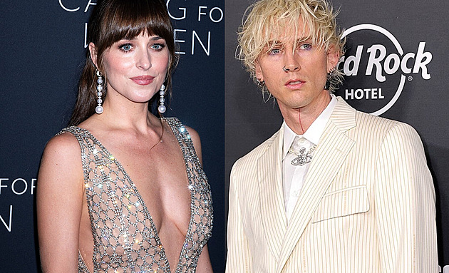 Nový pár? Dakota Johnsonová a Machine Gun Kelly strávili noc u Taylor Swiftové