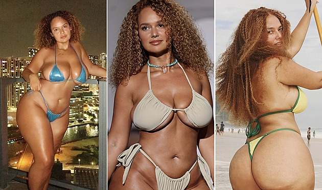 Sexy kráska Pamela Alexandra. Hvězdu sociálních sítí proslavily kypré tvary